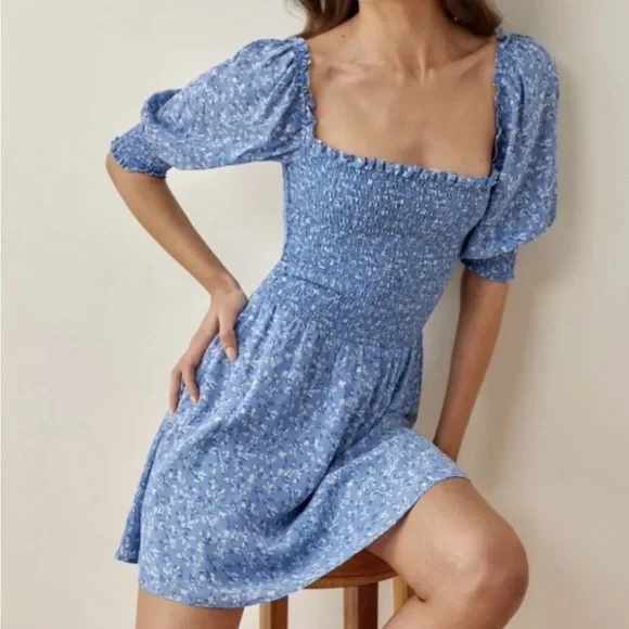NEW NWT Reformation Elle Dress Suzette